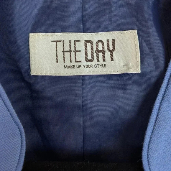 Blue Double Button Jacket - Picture 7 of 7